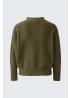 Oui | Turtle Neck Ribbed Knit Jumper
