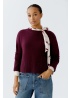 Oui | Ribbed Pocket Jumper