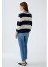 Oui | Wool Blend Stripe Jumper