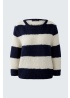 Oui | Wool Blend Stripe Jumper