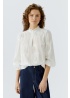 Oui | Embroidered Blouse