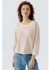 Oui | Pink Stripe Jumper