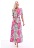 KDesign | Short Sleeve Maxi Dress