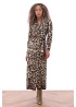 KDesign | Animal Print Shirt Dress