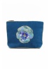 MyDoris | Blue Pansy Medium Pouch