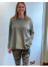Lulu | Khaki Roundneck Jumper