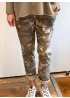 Lulu | Taupe Camouflage Trousers