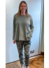 Lulu | Khaki Camouflage Trousers