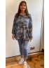 Lulu | Blue Casual Trousers