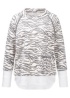 Just White | Zebra Top