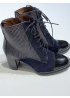 Hispanitas | Navy Heeled Ankle Boot