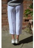 Deck | Crop Linen Trousers