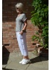 Deck | Crop Linen Trousers