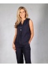 Deck | Pinstripe Navy Top