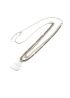 Envy | Beaded Silver Pendant Necklace