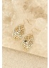 Envy | Gold Leaf Drop Earrings