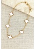 Envy | Gold Clover Necklace