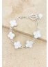 Envy | Silver Clover Bracelet