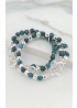 Envy | Triple Bead Bracelet