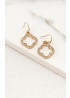Envy | Diamante Clover Earrings