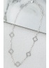 Envy | Diamante Clover Necklace
