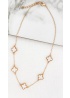 Envy | White Clover Necklace