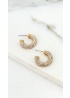 Envy | Diamante Hoop Earrings