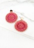 Envy | Circular Bead Earrings