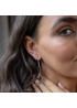 Spoke | Ami Black Pearl Drop Earrings
