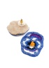 MyDoris | Blue Pansy Stud Earrings