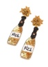 MyDoris | Gold Fizz Bottle Earrings