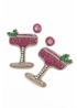 MyDoris | Berry Fizz Cocktail Earrings