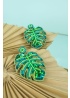 MyDoris | Tropical Leaf Earrings