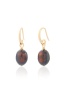 Spoke | Noah Black Pearl Drop Earrings