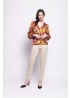 Foil | Gala Twist Blouse Best Exotic