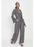 Onjenu | Fenn Jumpsuit Polka Metallic Black Dot