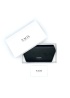 NAOA | Apple Leather Slim Glasses Case Black