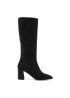 Lunar | Witham Black Long Boot