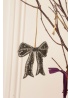 MyDoris | Silver Bow Christmas Decoration