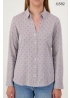 Just White | Stripe & Spot Blouse