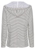 Just White | Stripe Jersey Jacket