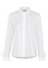 Just White | Ruffle Cuff Shirt