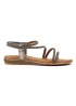 Lunar | Cortez Pewter Sandal 