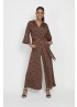Onjenu | Laurie Jumpsuit Small Leopard Brown