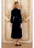 Aspiga | Lorna Navy Velvet Dress