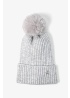 Rosie | Pompom Hat Grey