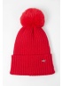 Rosie | Pompom Hat Red
