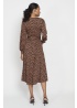 Onjenu | Nell Dress Small Brown Leopard