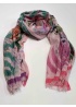 Ombre | Leaf Print Scarf