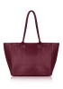 CPW | Plum Leather Tote Bag